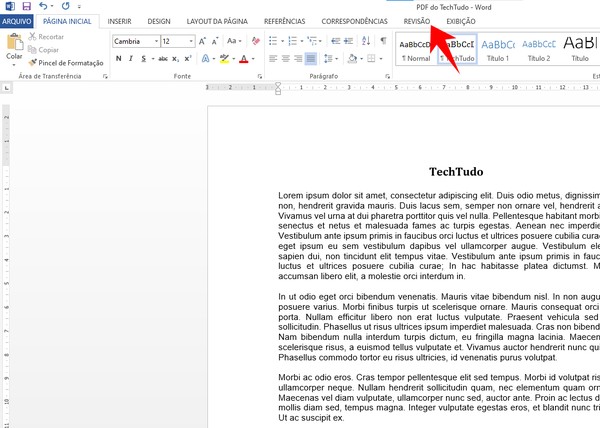 Como contar caracteres no Word