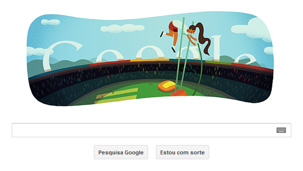 Jogos Olímpicos de Londres são homenageados por Doodle do Google