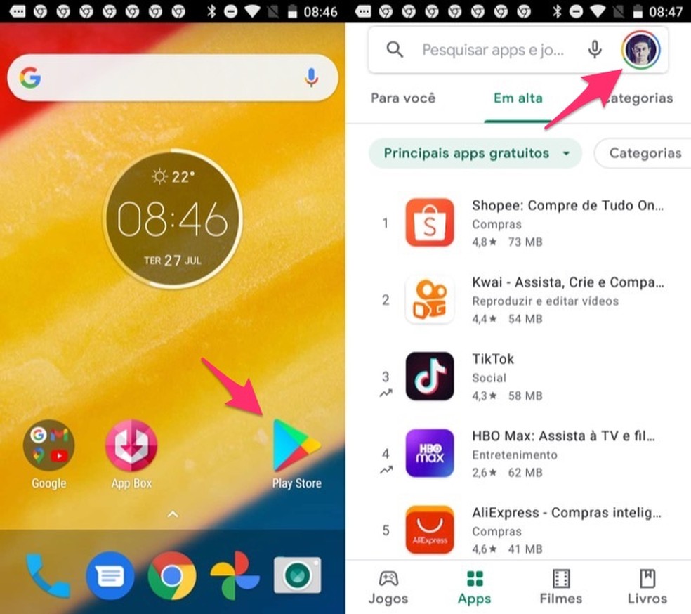 Como Atualizar o APP Ponto Certificado no Play Store do Android – Metadados