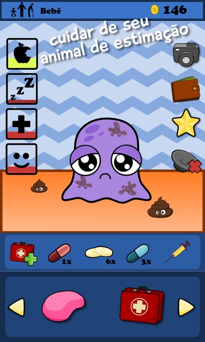 Moy 3 - Virtual Pet Game  Jogos, Bichinho, Android
