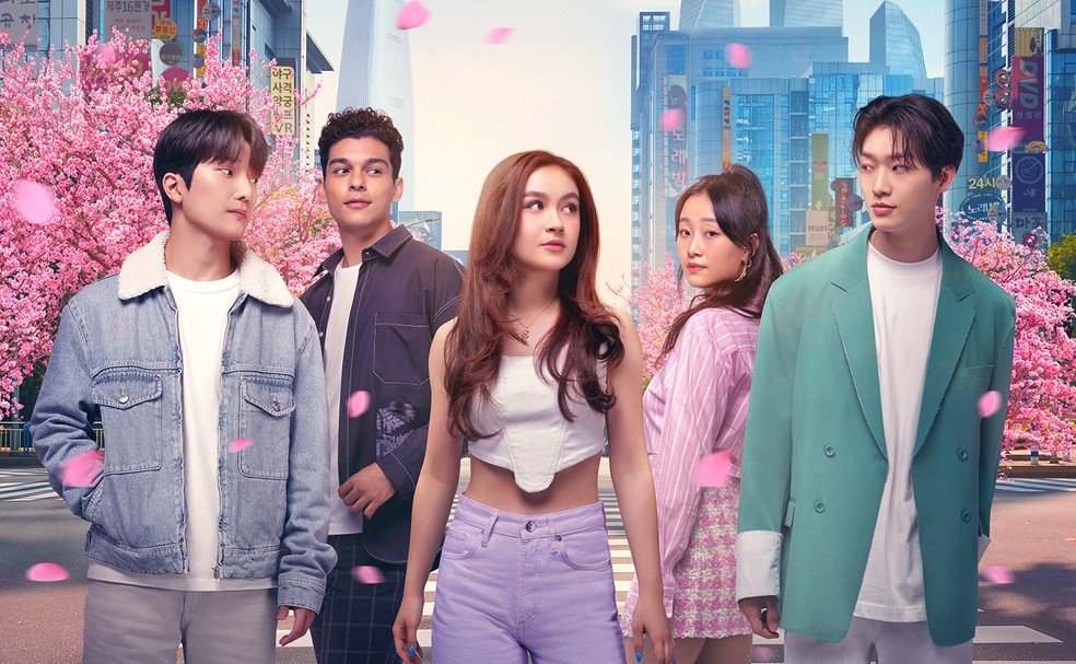 Com Carinho, Kitty é a mais nova série de comédia romântica teen da Netflix. A trama acompanha a viagem de uma jovem americana à Coreia do Sul — Foto: Divulgação/Netflix