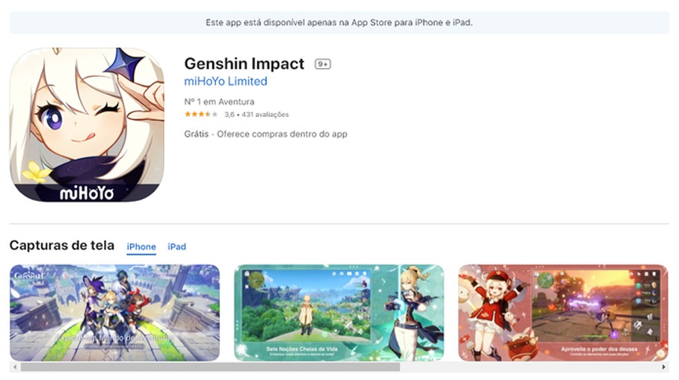 Indicação de RPG - Genshin Impact - Blog StarPlay