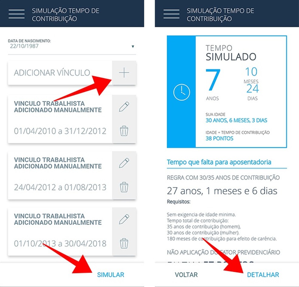 Como usar o app Meu INSS para ver quanto tempo falta para aposentadoria