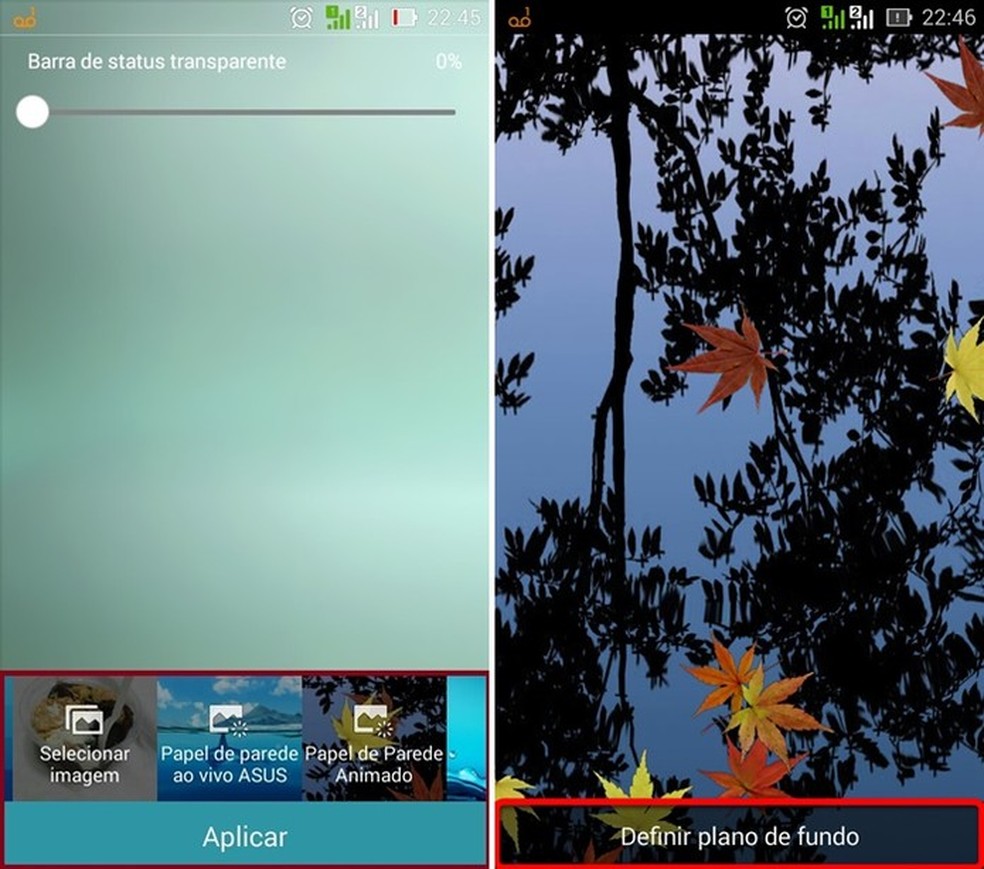 Zenfone 2: como mudar o papel de parede do celular da Asus