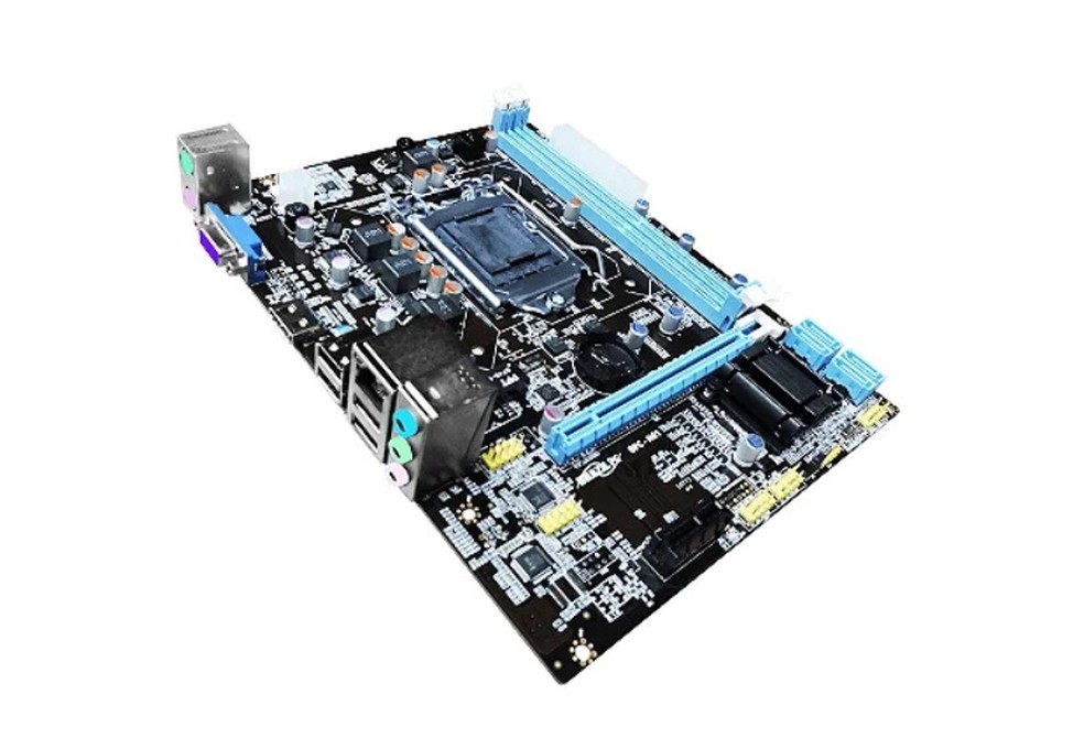Placa-mãe H61 é uma opção de entrada para processadores Intel Core de segunda ou terceira geração — Foto: Divulgação/BrazilPC