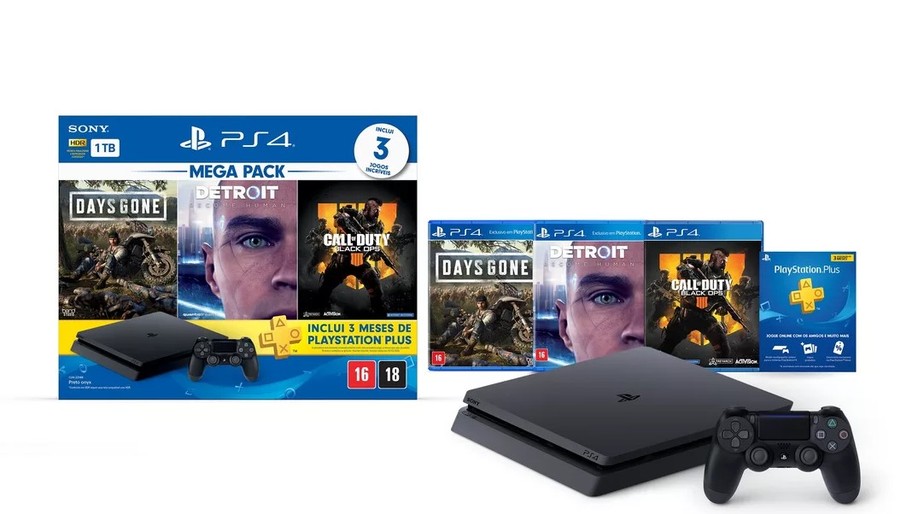 PS4 terá pacote com Days Gone, Detroit Black Ops 4 no | Jogos | TechTudo