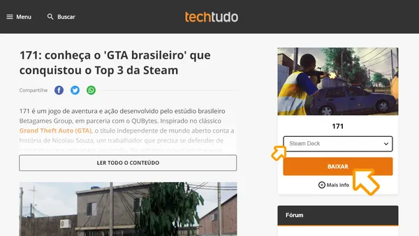171, o 'GTA brasileiro', entra no TOP 3 de mais vendidos da Steam