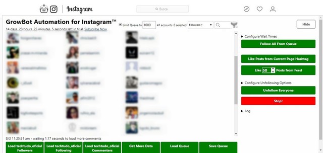 Growbot Automator for Instagram: conheça riscos da extensão do Chrome