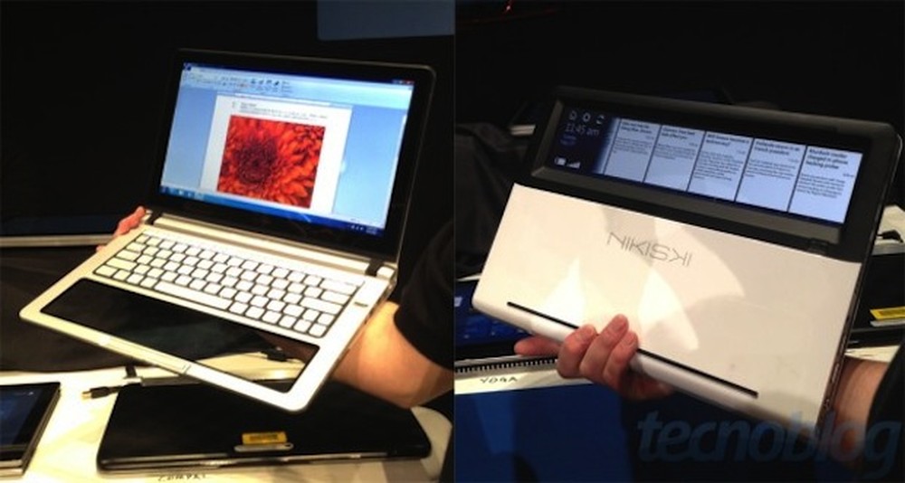 Intel mostra os futuros formatos de notebooks conversíveis