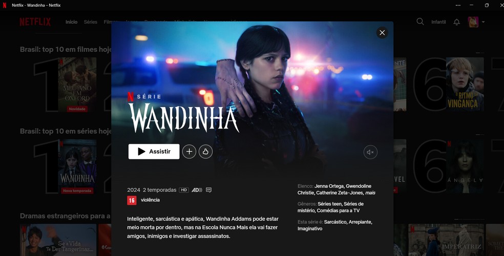  Reprodução/Netflix/Suellen Machado