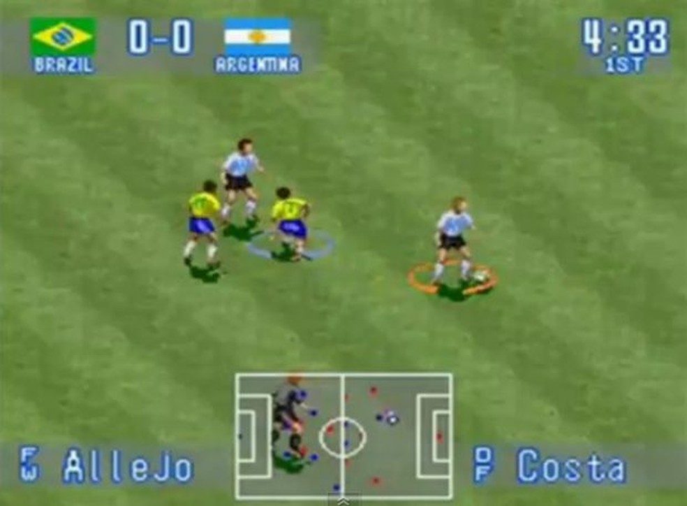 Conheça a história dos games de futebol, dos anos 90 até hoje