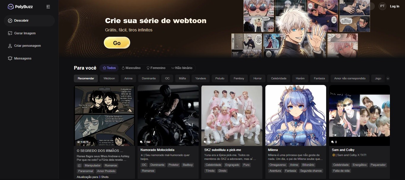 Polybuzz é perigoso? Entenda os riscos da IA de conversas e role-playing