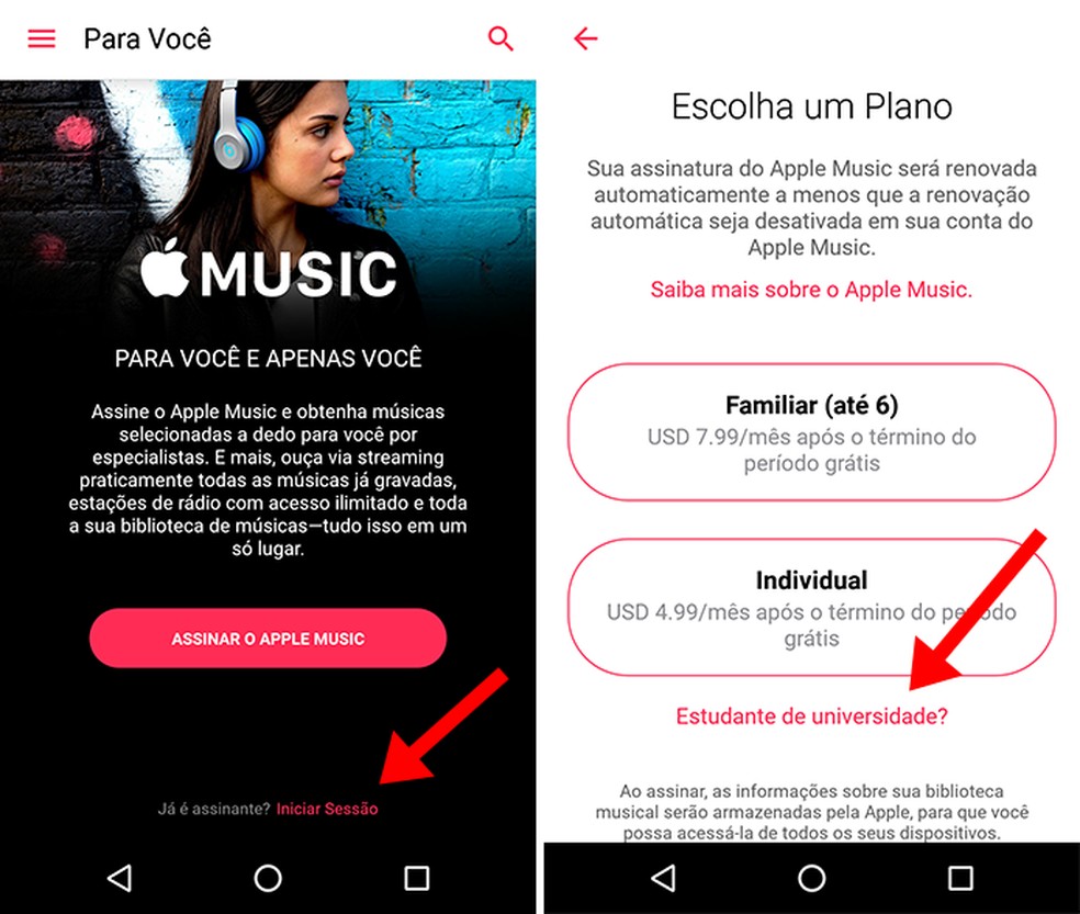 Apple Music tem desconto de 50% para estudante também no Brasil
