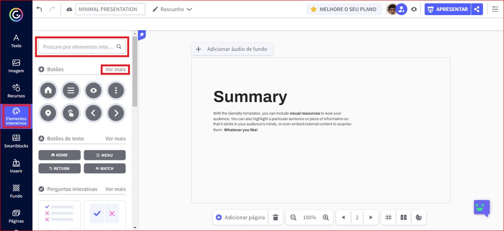 Genially: como fazer slides com site de templates prontos