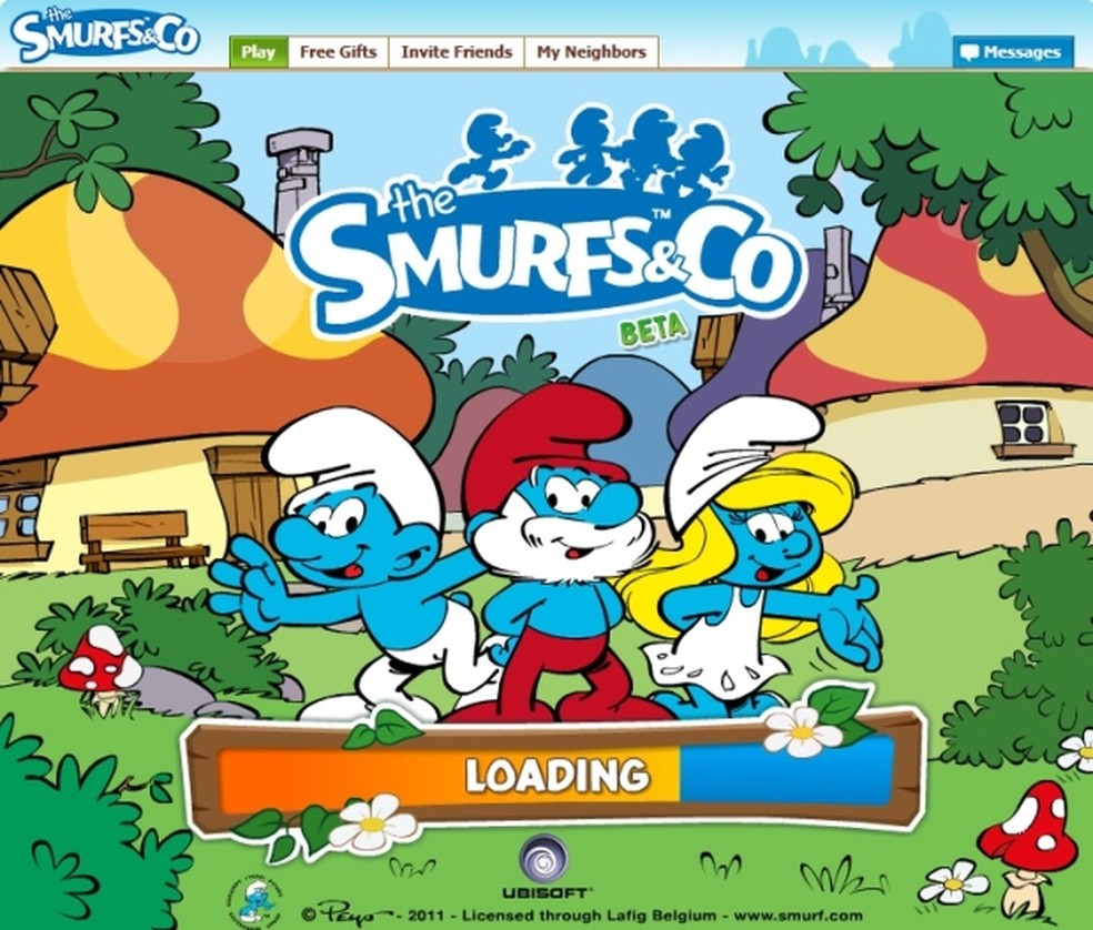Ubisoft lança jogo dos Smurfs para Facebook