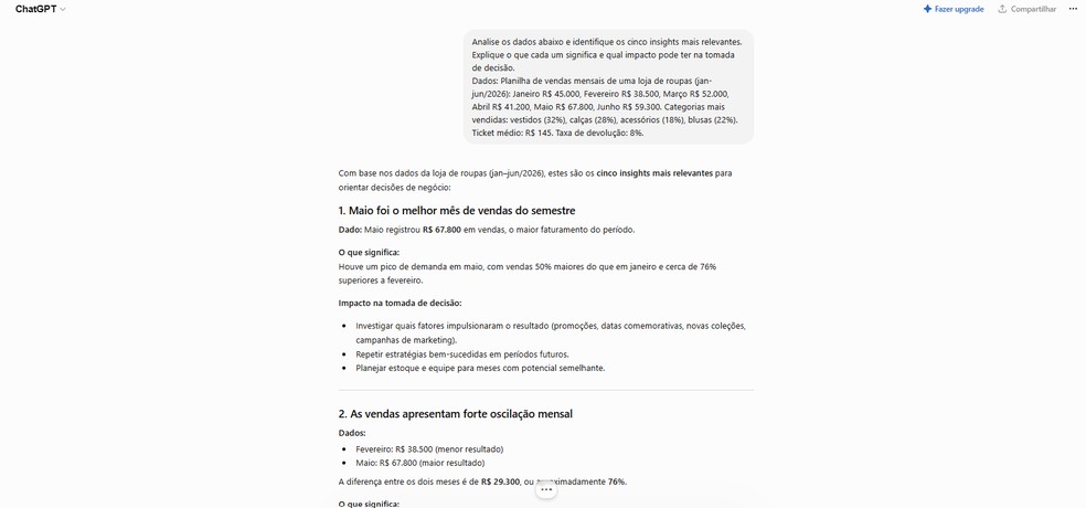  Reprodução/Chat GPT por Késya Holanda