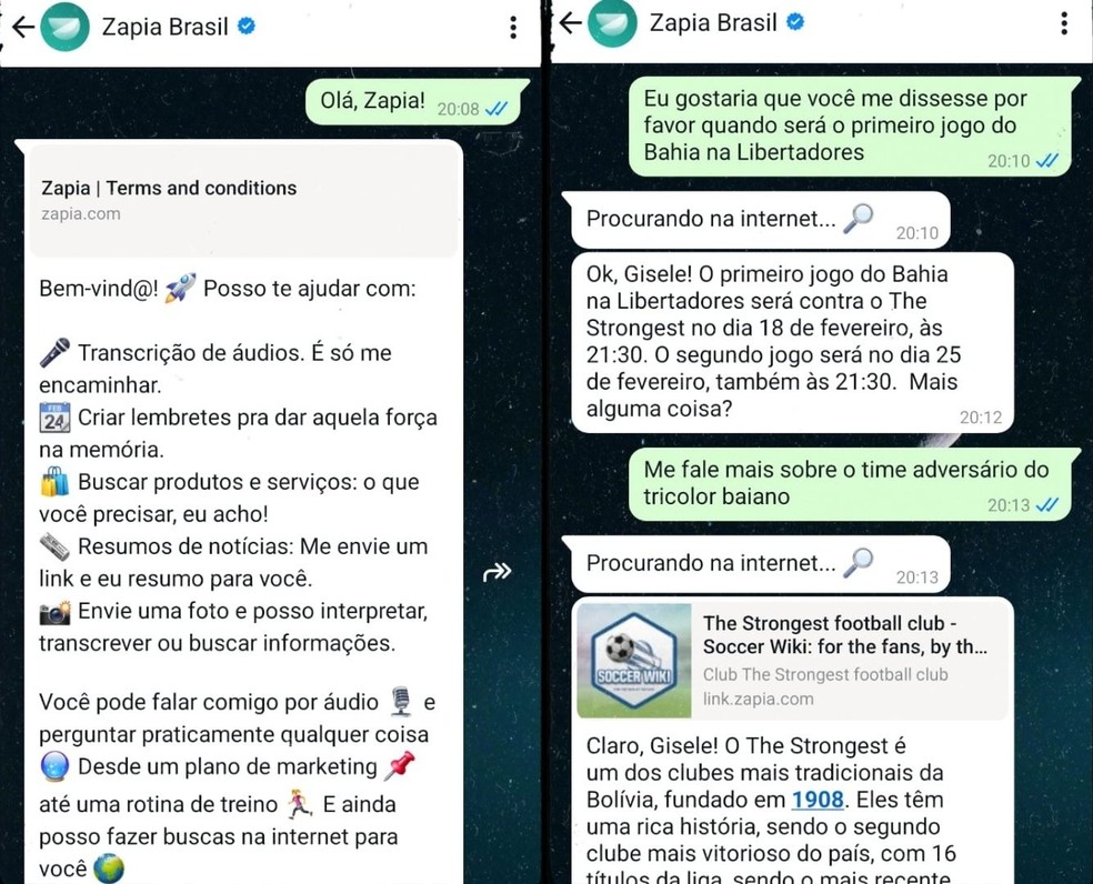  Reprodução/Gisele Souza