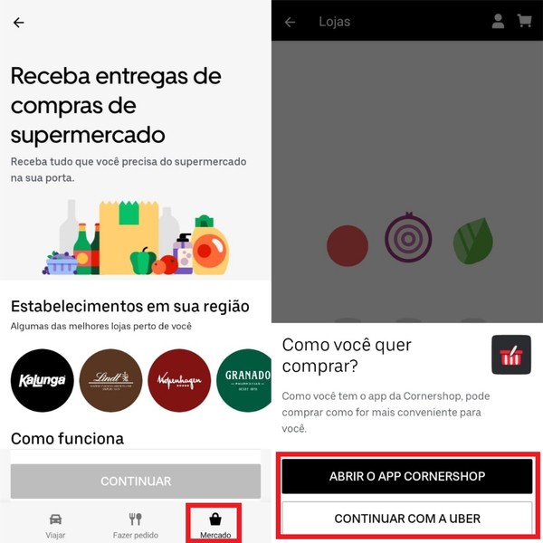 Cornershop: como funciona o serviço de mercado em parceria com Uber