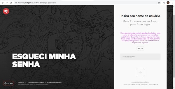 League of Legends: como mudar a senha do LoL, jogo da Riot Games