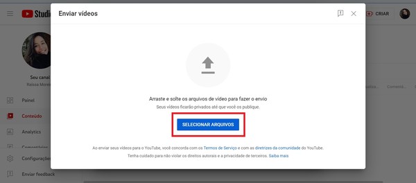 Como postar vídeo no YouTube pelo celular ou computador