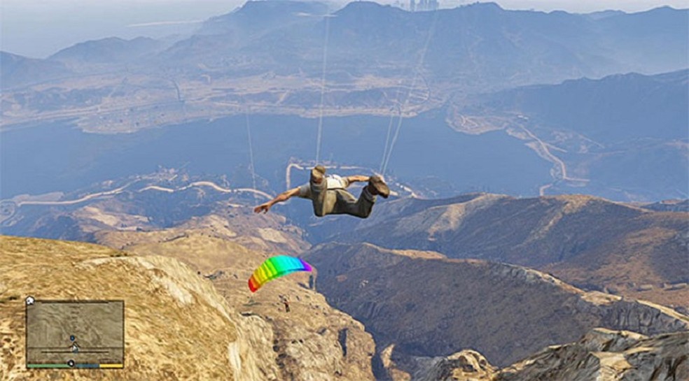 GTA V: como vencer os Desafios de Paraquedismo