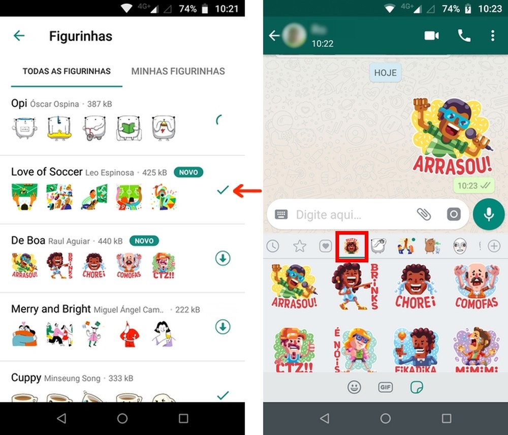 WhatsApp libera novas figurinhas exclusivas para o Brasil; saiba usar