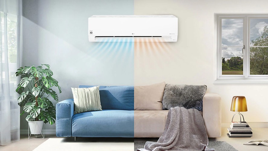 Como colocar o ar-condicionado no quente?