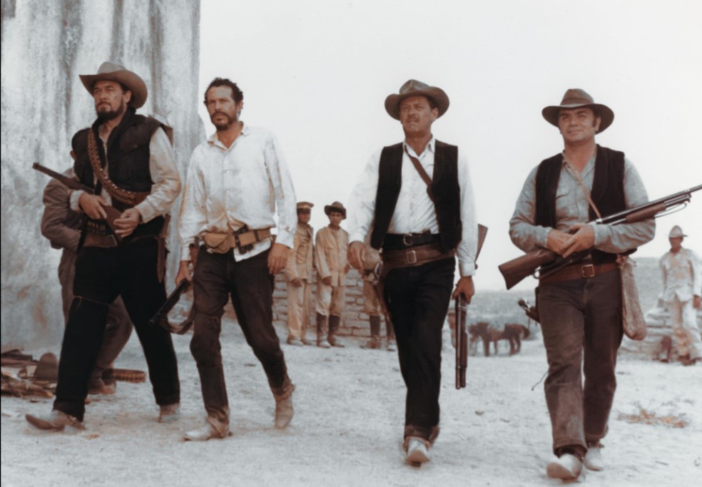 Meu Ódio Será Sua Herança (1969) é estrelado por William Holden (Crepúsculo dos Deuses) — Foto: Divulgação/IMDb