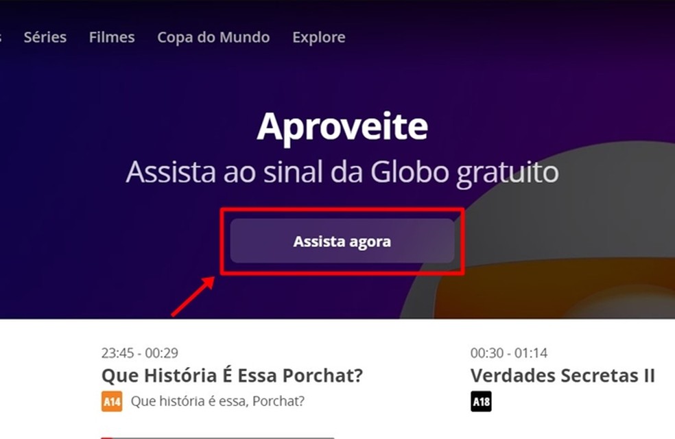 JOGO AO VIVO COPA DO MUNDO: confira programação da Globo ao vivo hoje