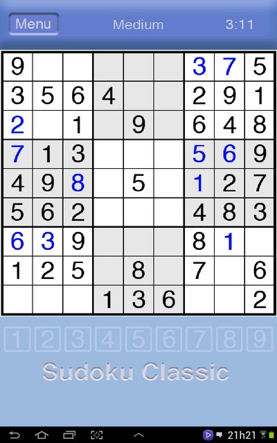 Sudoku Classic, Software