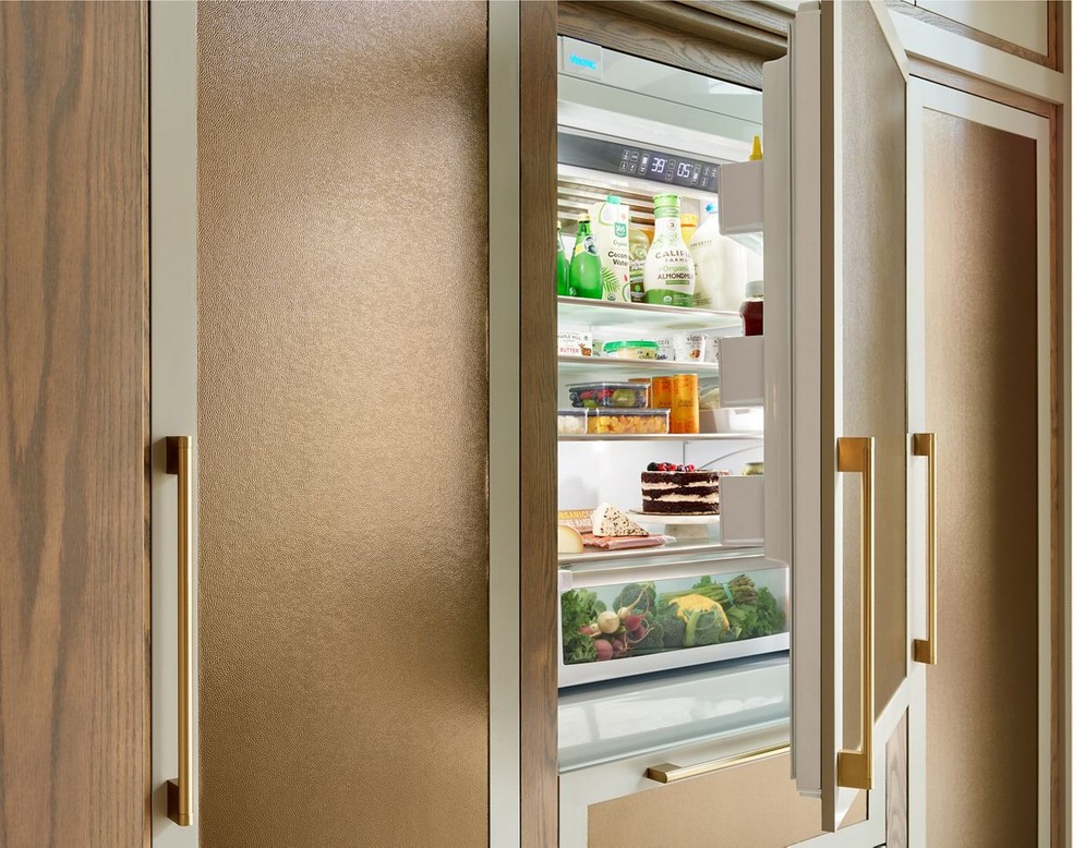 Geladeira Viking Virtuoso tem uma porta e gaveta inferior; conheça modelos de geladeira mais caras do mundo — Foto: Divulgação/Viking