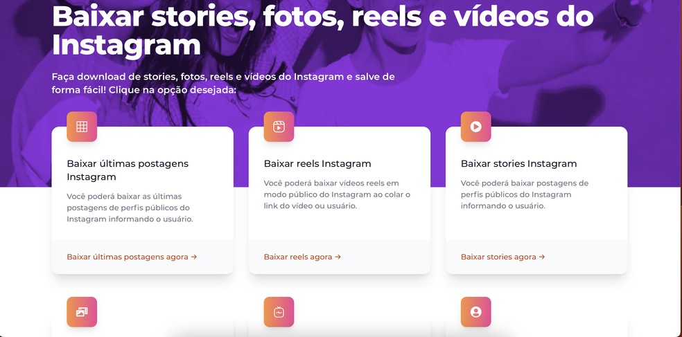 Como baixar fotos do Instagram no PC? Veja 4 sites para fazer download