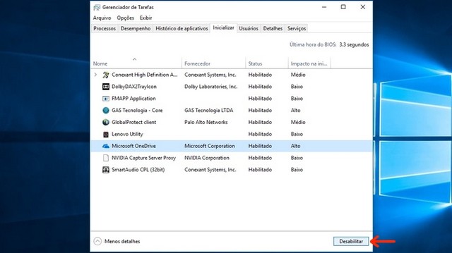 Como melhorar o desempenho do computador com Windows 10