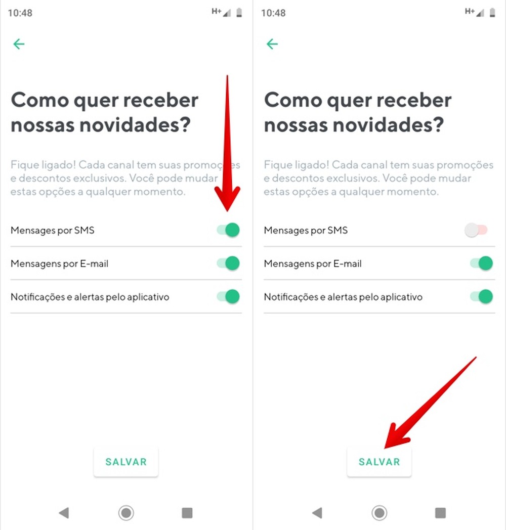 Como parar de receber mensagem SMS da Rappi