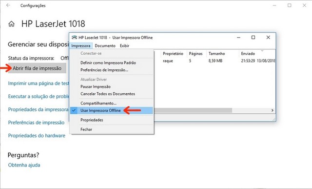 Impressora offline? Saiba o que fazer e como resolver o problema
