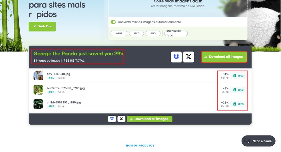 TinyPNG: como usar site para compactar imagem