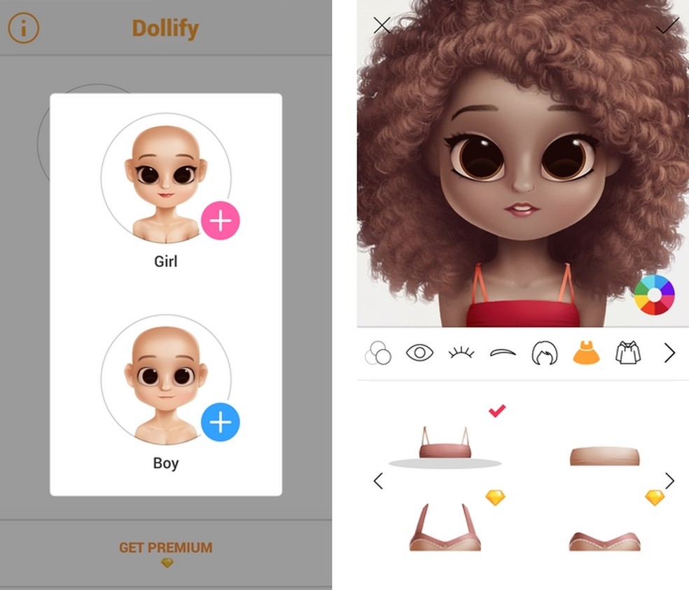 o que é dollify veja perguntas e respostas sobre o app de fazer boneco