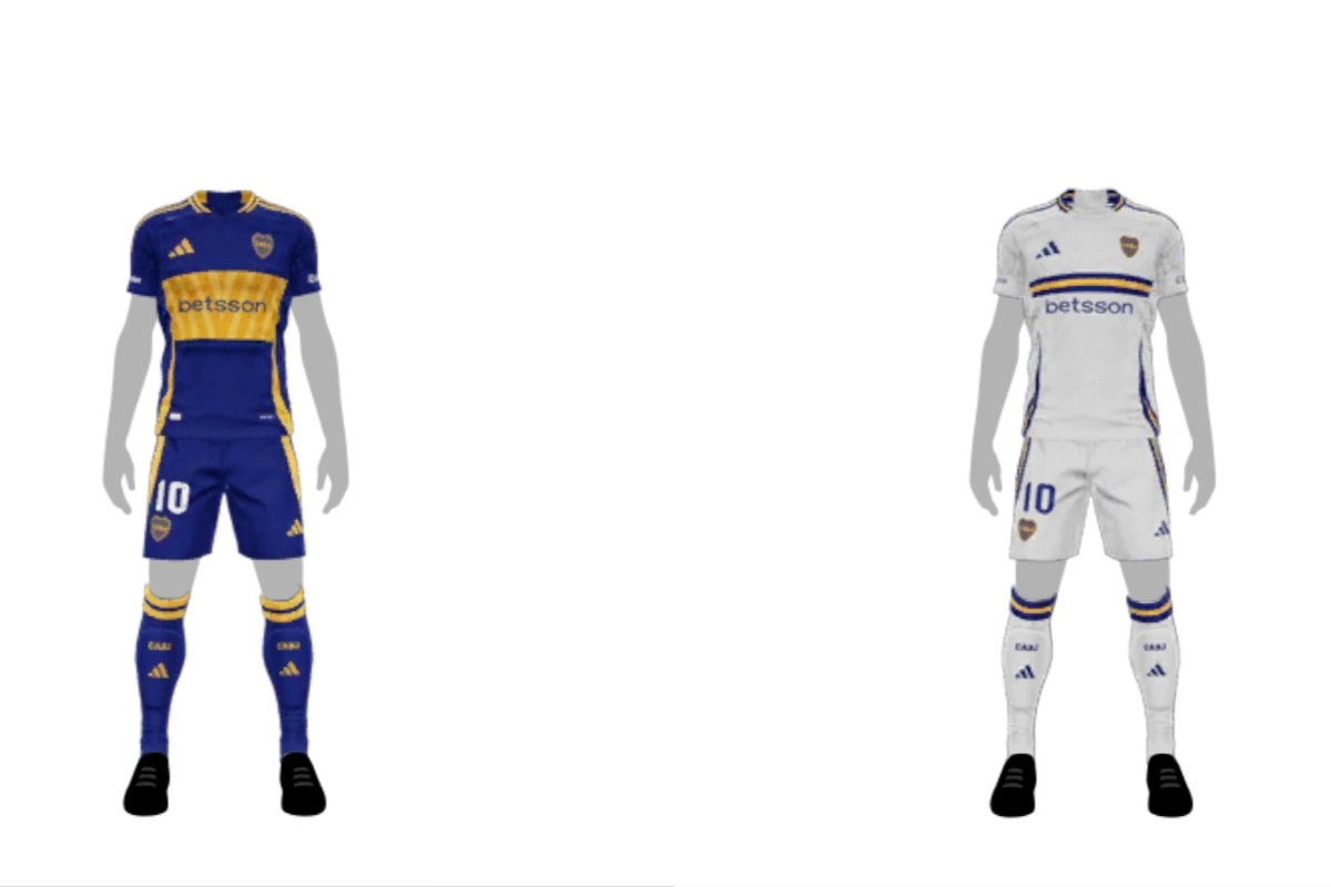 Faça uniforme júnior do Boca