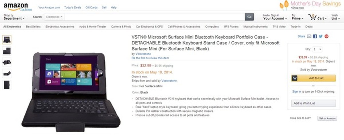 Microsoft pode lançar Surface Mini em breve, diz site
