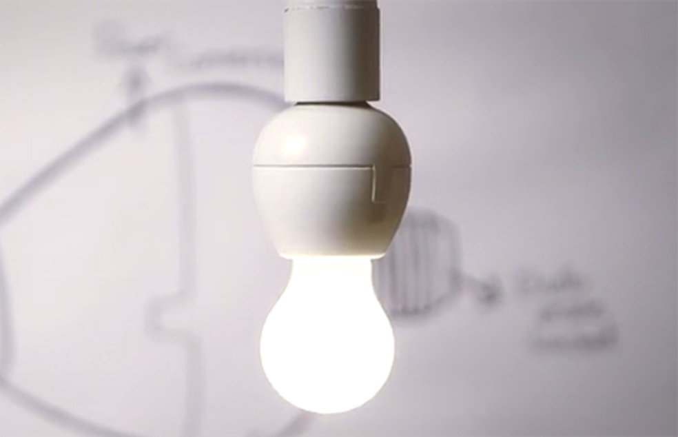 Produto se conecta a qualquer lâmpada e as ativa via comandos de voz (Foto: Reprodução/Kickstarter) (Foto: Produto se conecta a qualquer lâmpada e as ativa via comandos de voz (Foto: Reprodução/Kickstarter)) — Foto: TechTudo