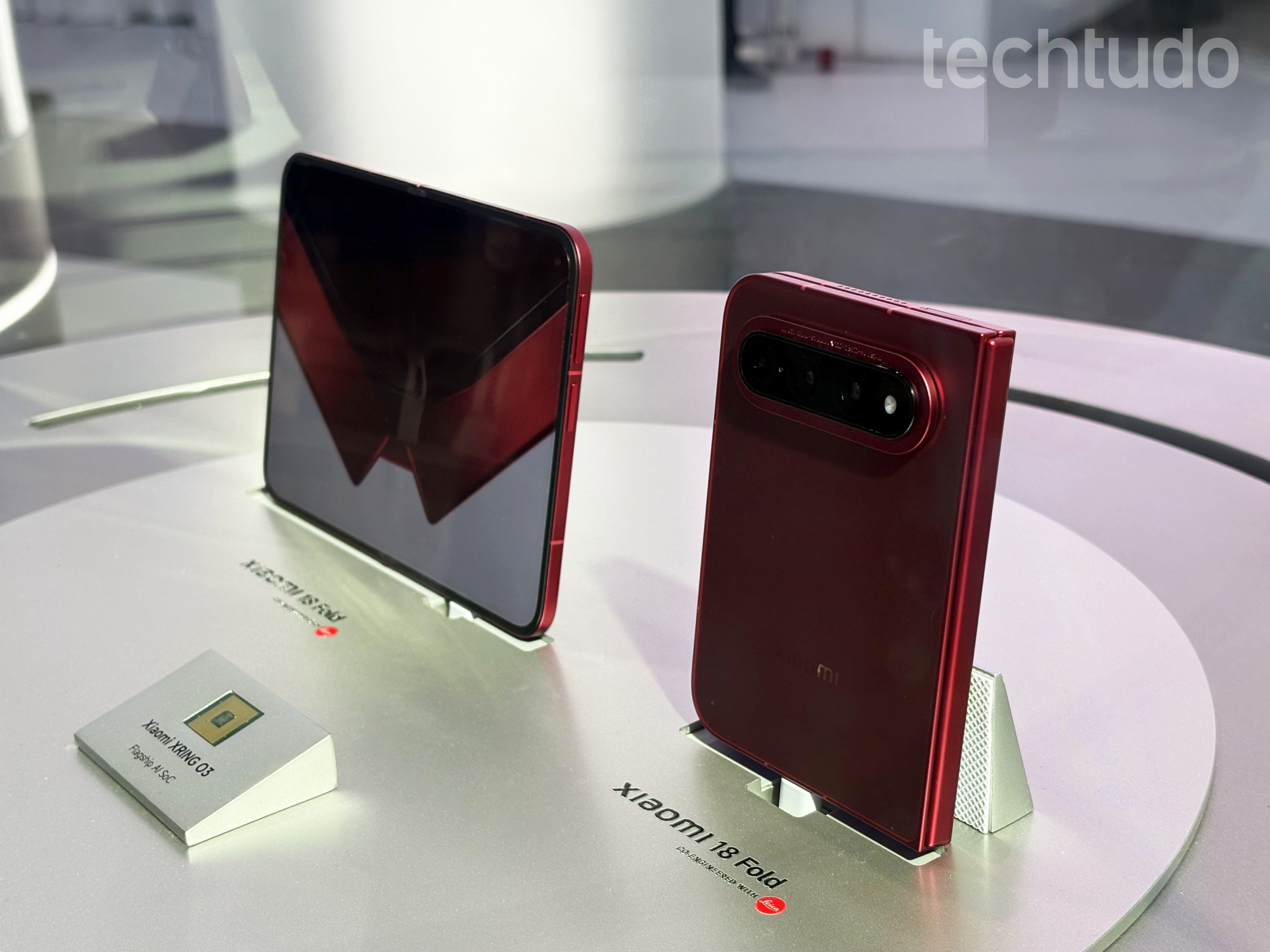 Apple que se cuide: dobrável Xiaomi 18 Fold aparece na IFA 2026; veja fotos