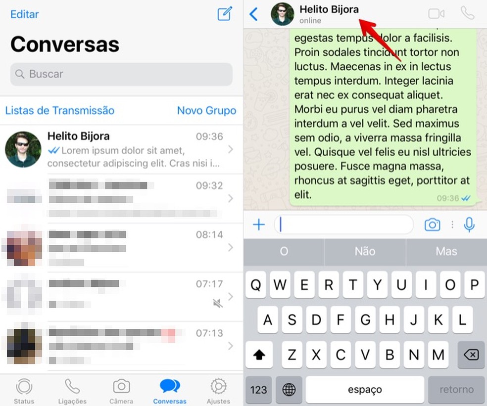 WhatsApp 6 mensagens de 3 conversas mãe Vc já assistiu a série