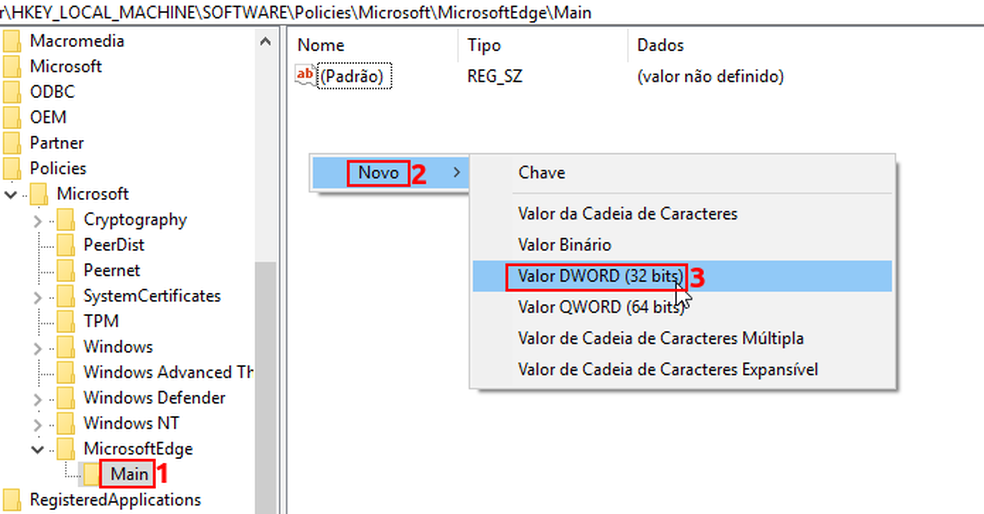 Como impedir o acesso à guia about:flags no Microsoft Edge