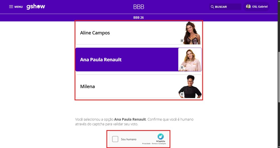  Reprodução/Gabriel Pereira