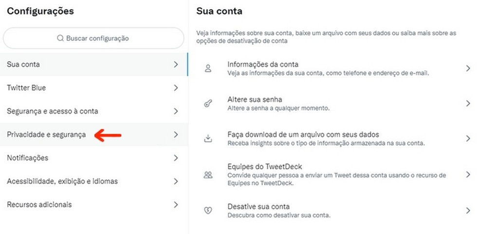 Como ver conteúdo impróprio no Twitter