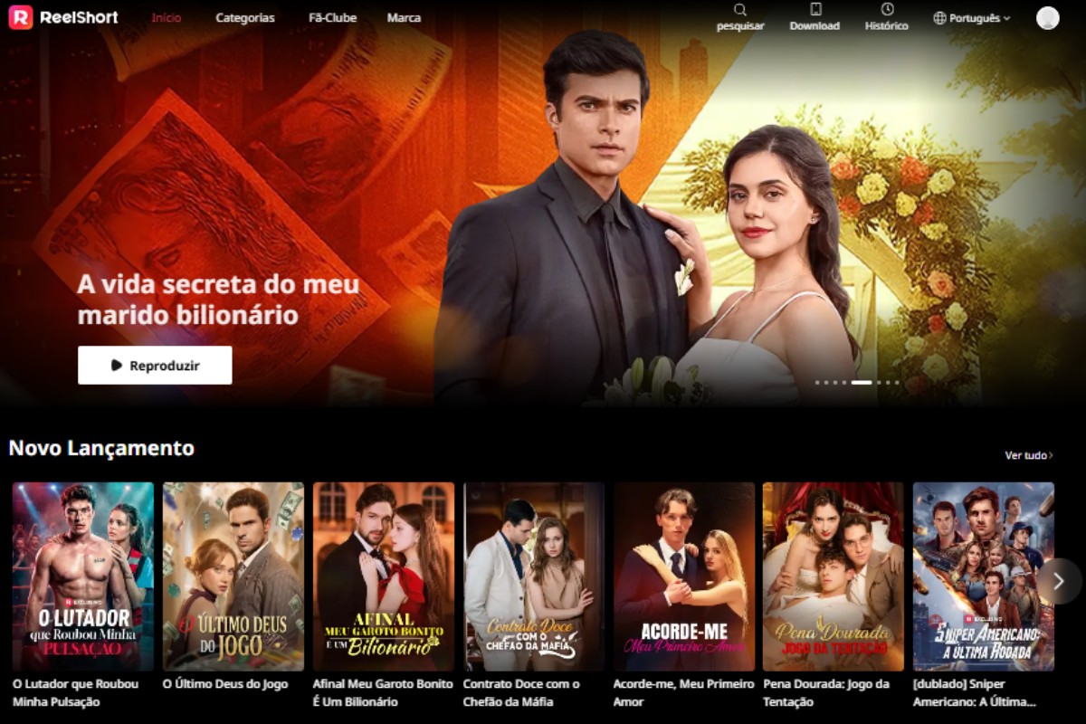 ReelShort é grátis? Veja detalhes e como usar o app de séries verticais