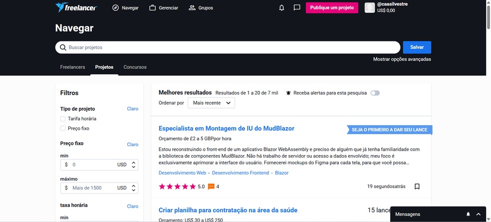  Reprodução/Caroline Silvestre