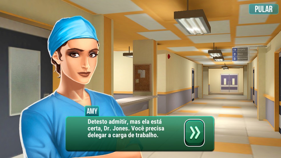 Operate Now Hospital Gameplay Dia 1 Portugues 