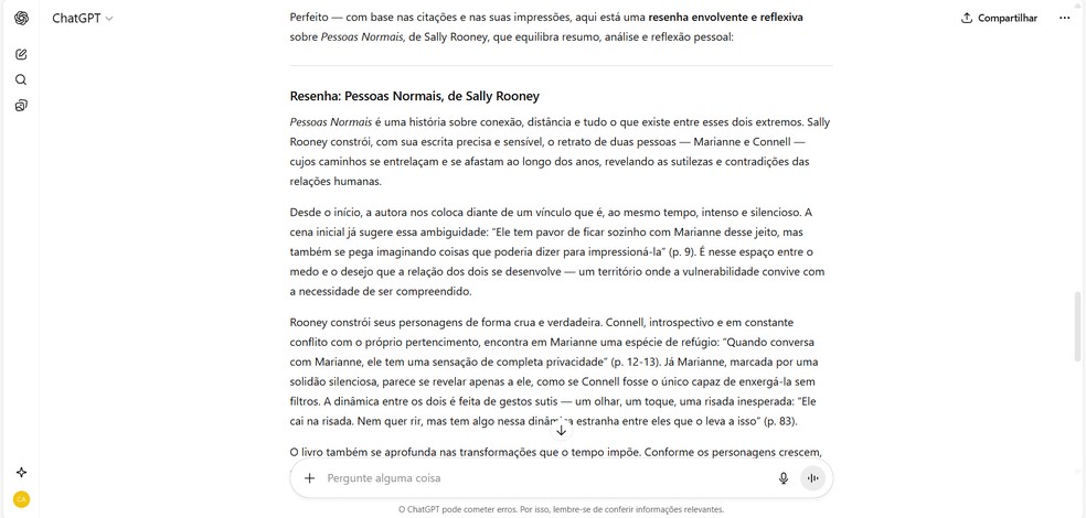  Reprodução/Caroline Silvestre