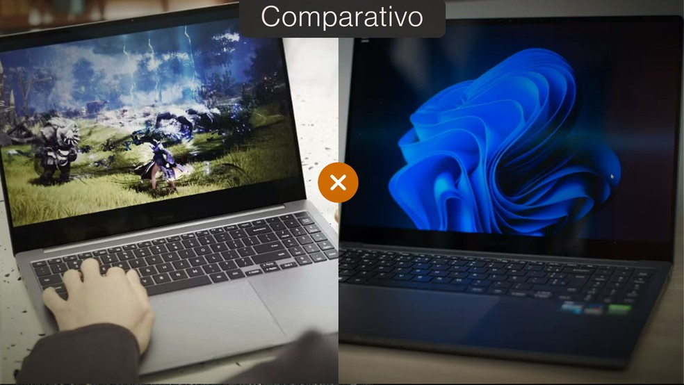 Confira a seguir, as principais diferenças e semelhanças entre o Galaxy Book4 Ultra e o  Galaxy Book3 Ultra — Foto: Arte/TechTudo